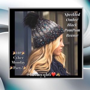 Black and Gray Ombré Beanie 💥Last One Left!💥